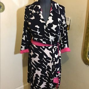 Lane Bryant DVF-inspired wrap dress